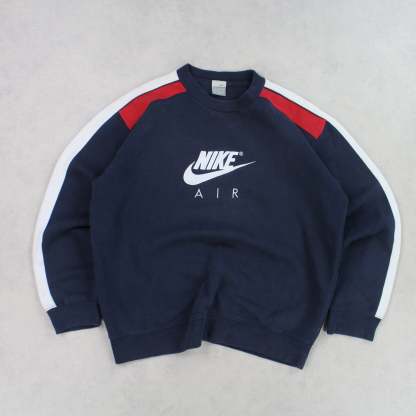 RARE 2000s  Air Sweatshirt Navy-Maverick