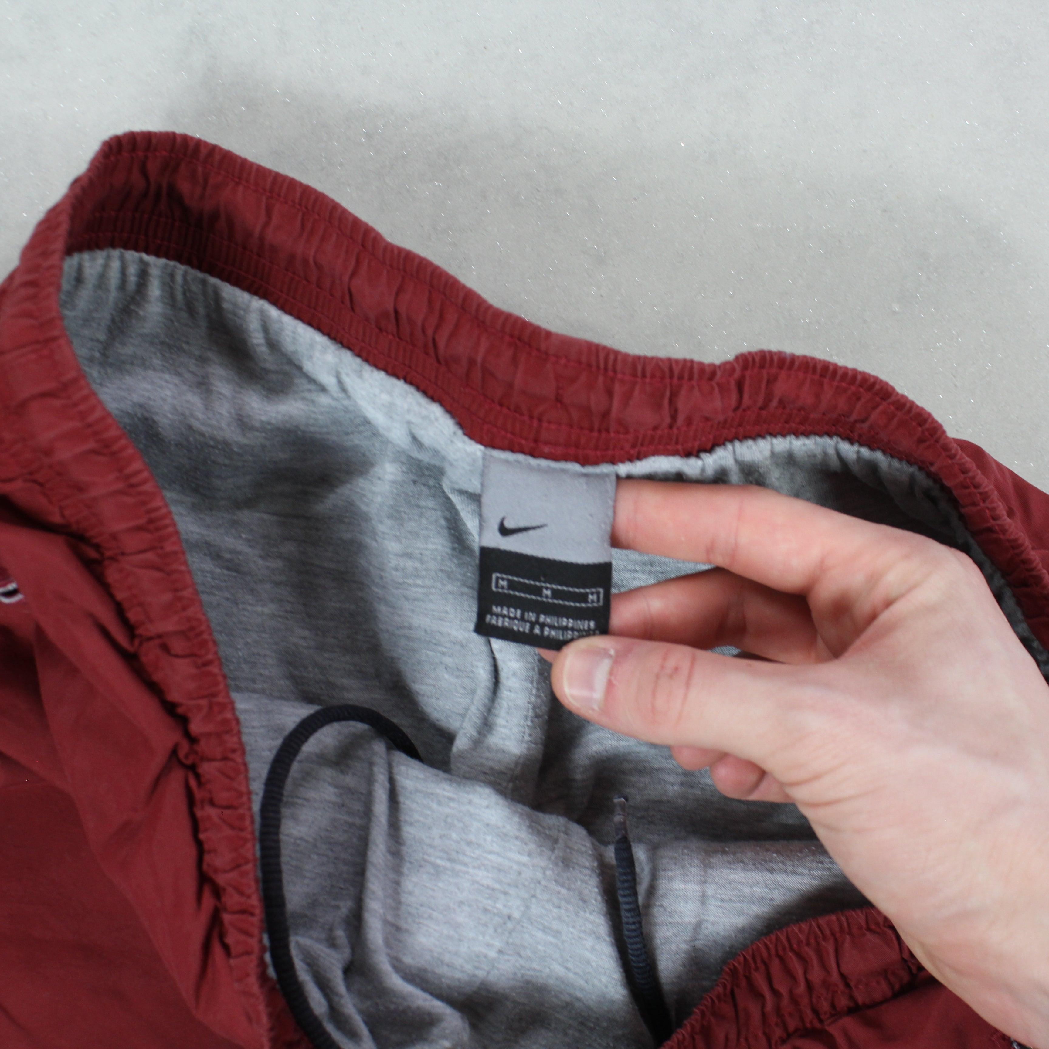 RARE 2000s Baggy Trackpants Red-Maverick