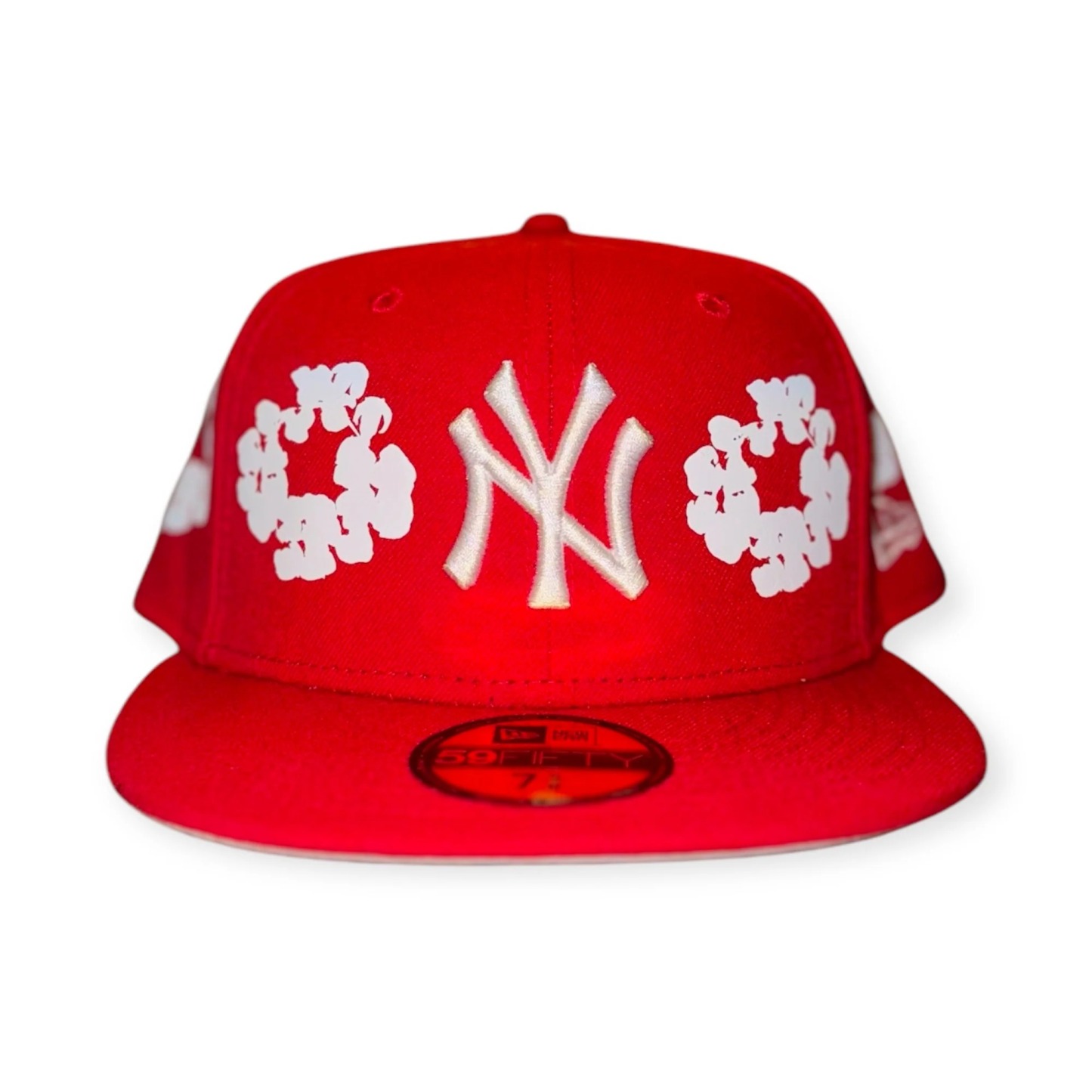 NEW YORK YANKEES DENIM TEARS RED FC EXCLUSIVE 59FIFTY-Maverick