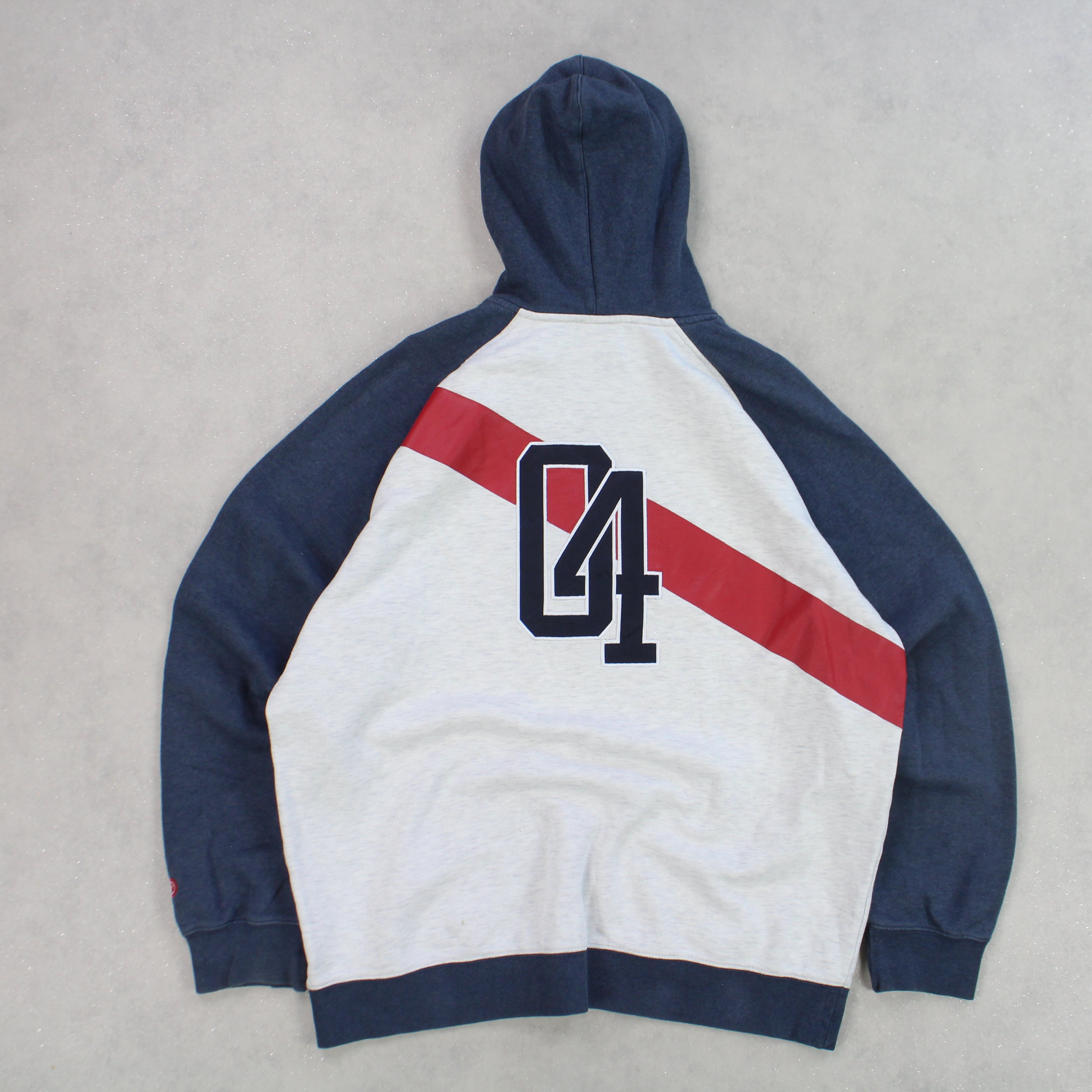 RARE 2000s  Cortez Hoodie Grey-Maverick