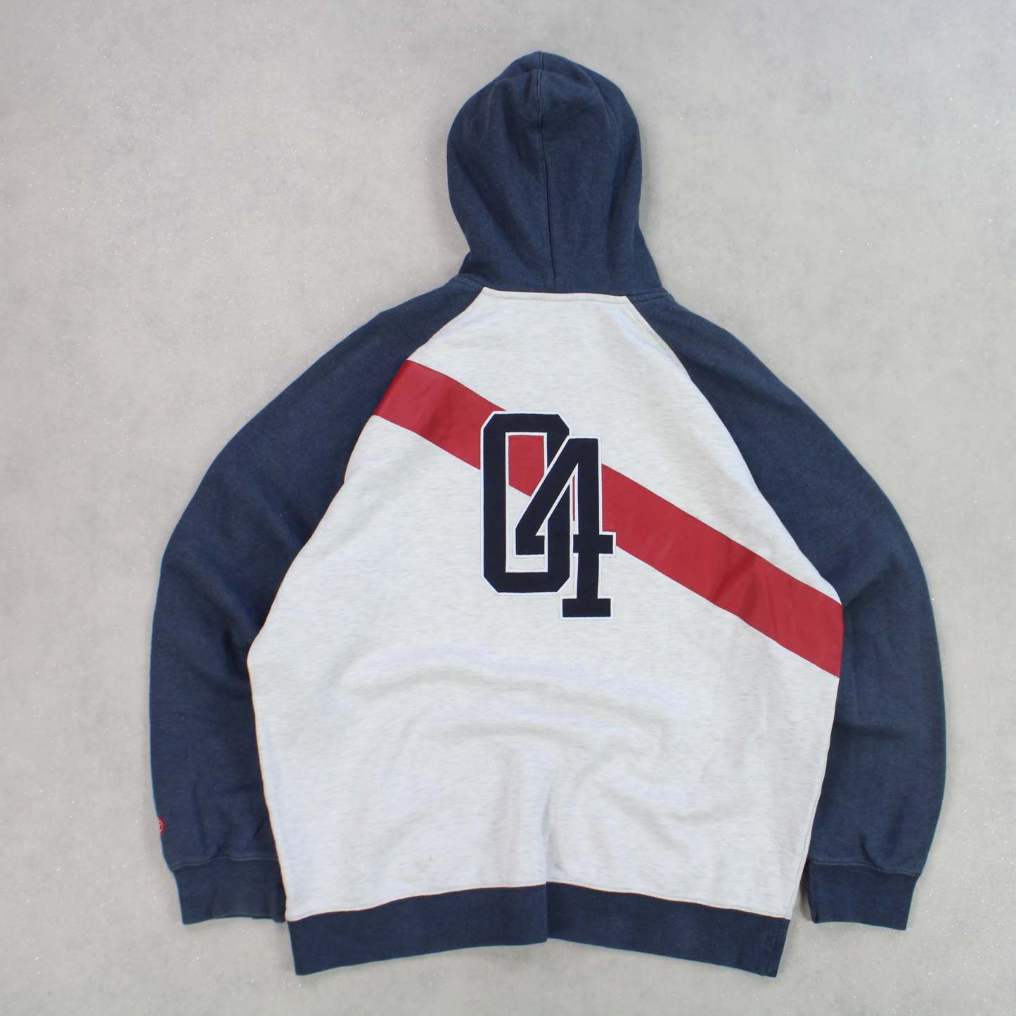 RARE 2000s  Cortez Hoodie Grey-Maverick