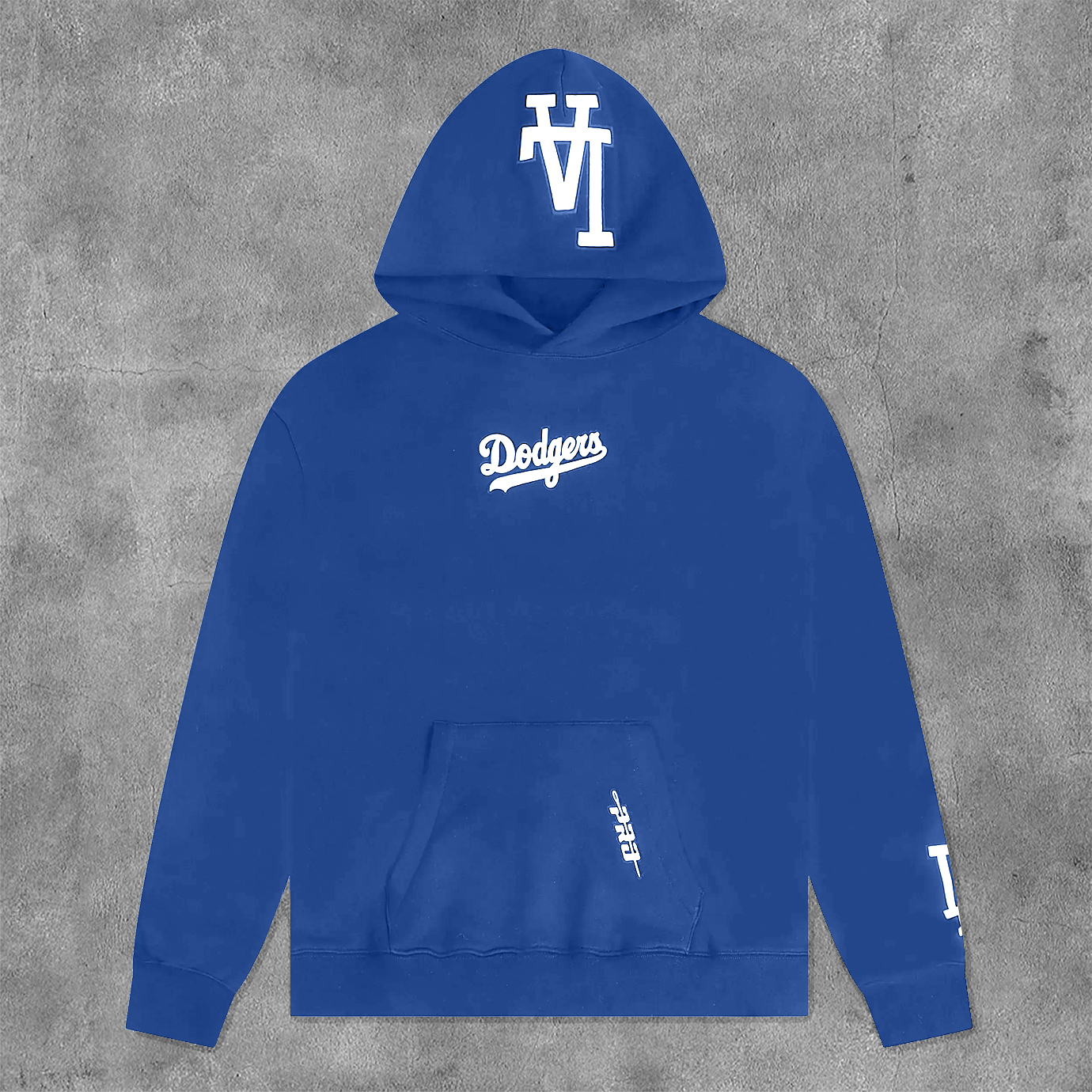 Los Angeles Print Long Sleeve Hoodies-Maverick