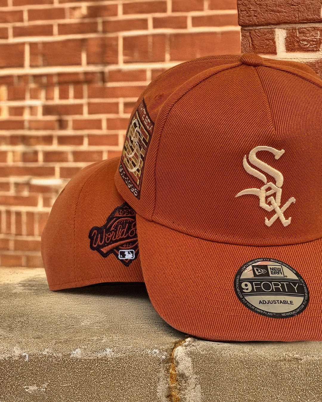 NEW ERA CHICAGO WHITE SOX COMISKEY PARK EARTHY BROWN EDITION 9FORTY A FRAME SNAPBACK HAT-Maverick