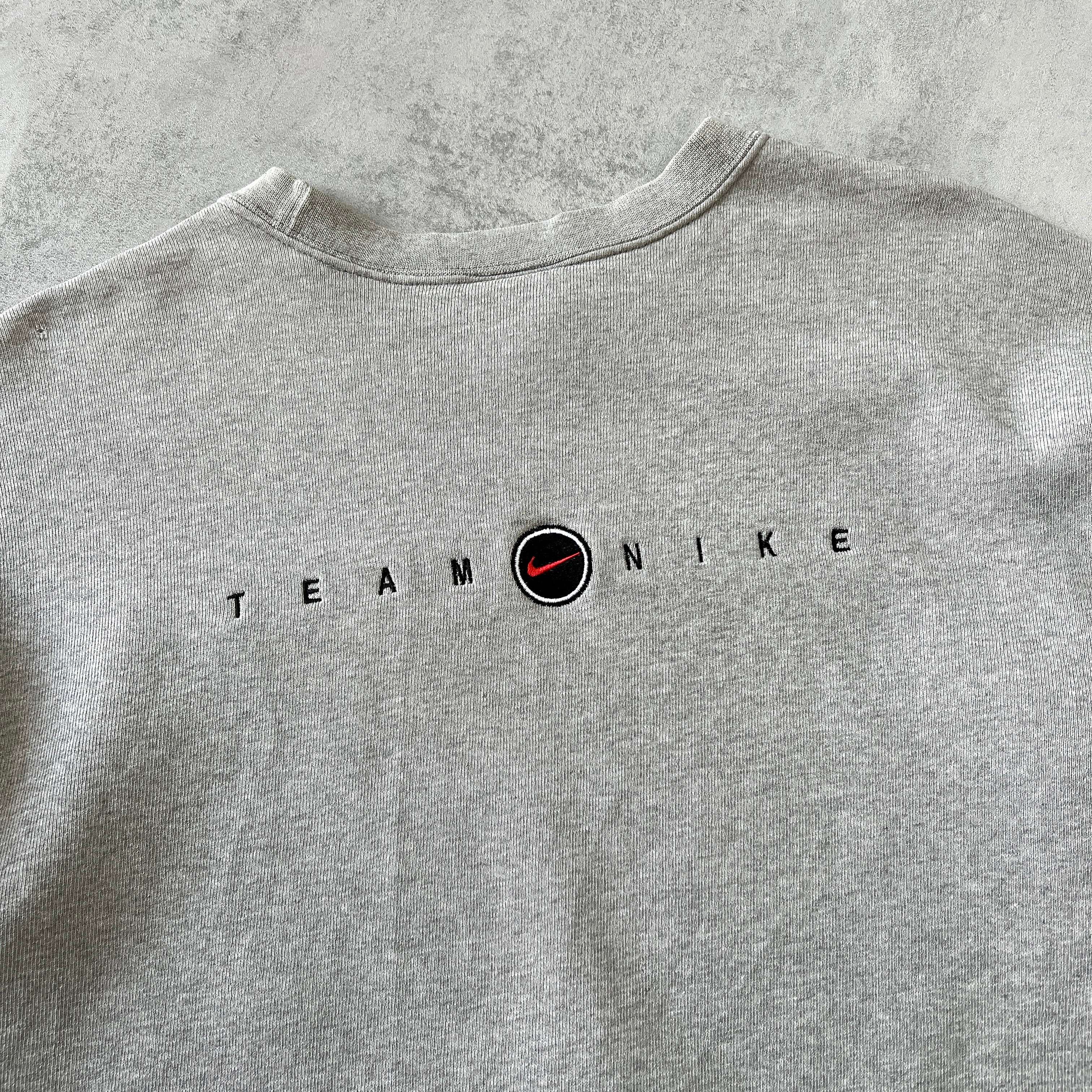 2000s heavyweight embroidered sweatshirt-Maverick