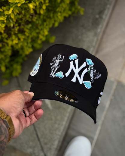 NEW ERA NY YANKEES OF WORLD SERIES EMBROIDERED CASUAL BASEBALL CAP-Maverick