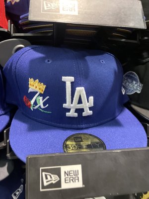NEW ERA LA LOS ANGELES DODGERS EMBROIDERED CASUAL BASEBALL CAP-Maverick