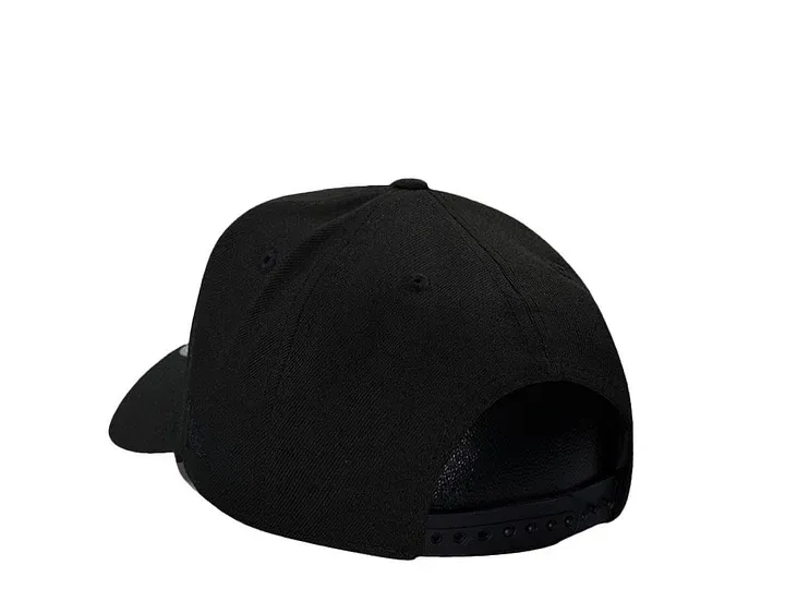 NEW ERA NEW YORK YANKEES WORLD SERIES 1999 BLACK AND RED 9FORTY A FRAME SNAPBACK HAT-Maverick
