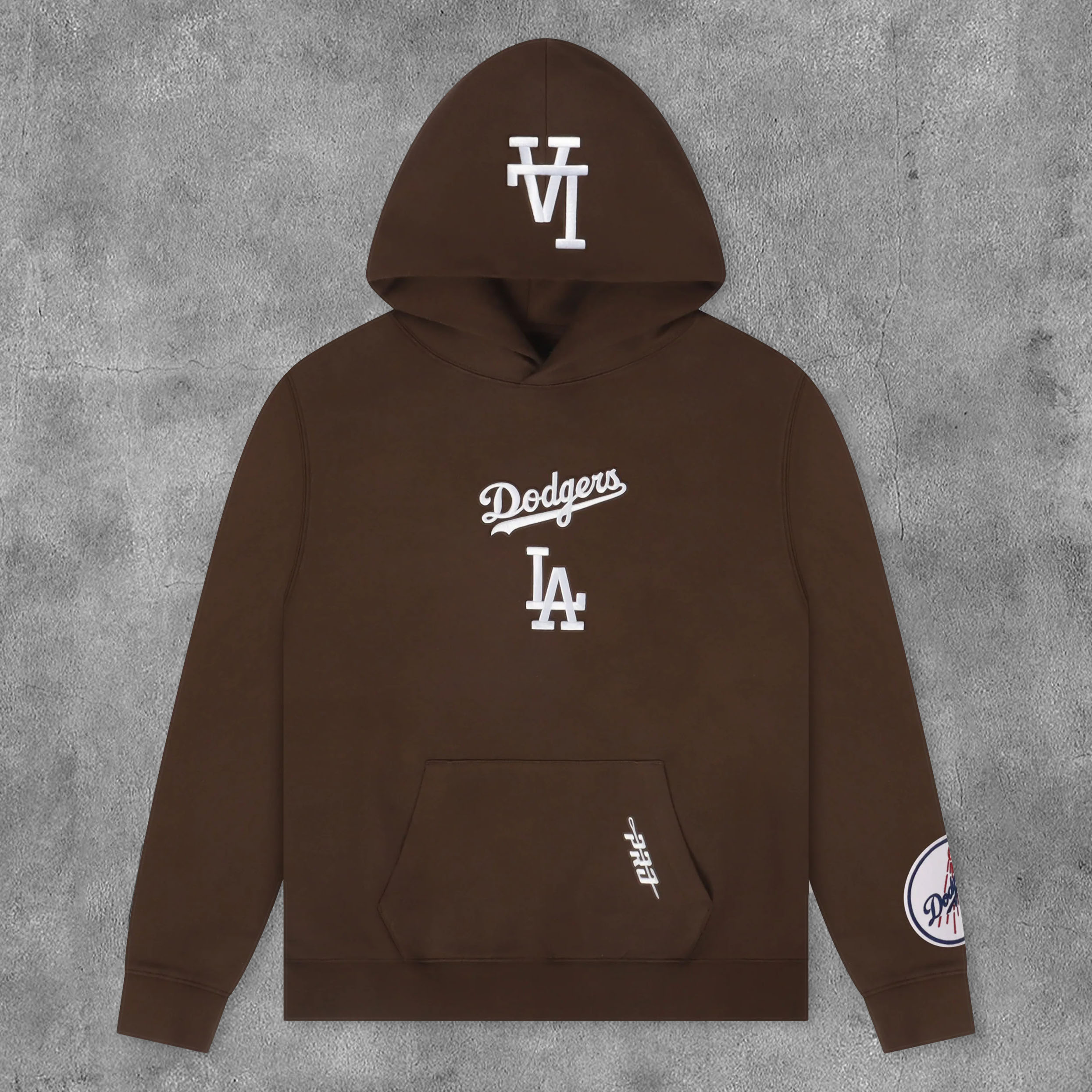 Fashion Los Angeles Letters Print Long Sleeve Hoodies-Maverick