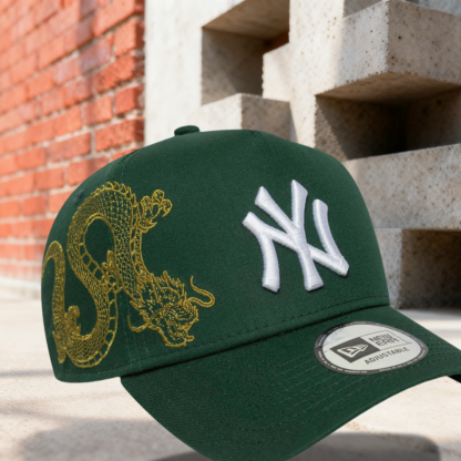 NEW YORK YANKEES MLB GREEN SNAKE ICON / NEW ERA 9FORTY A-FRAME-Maverick