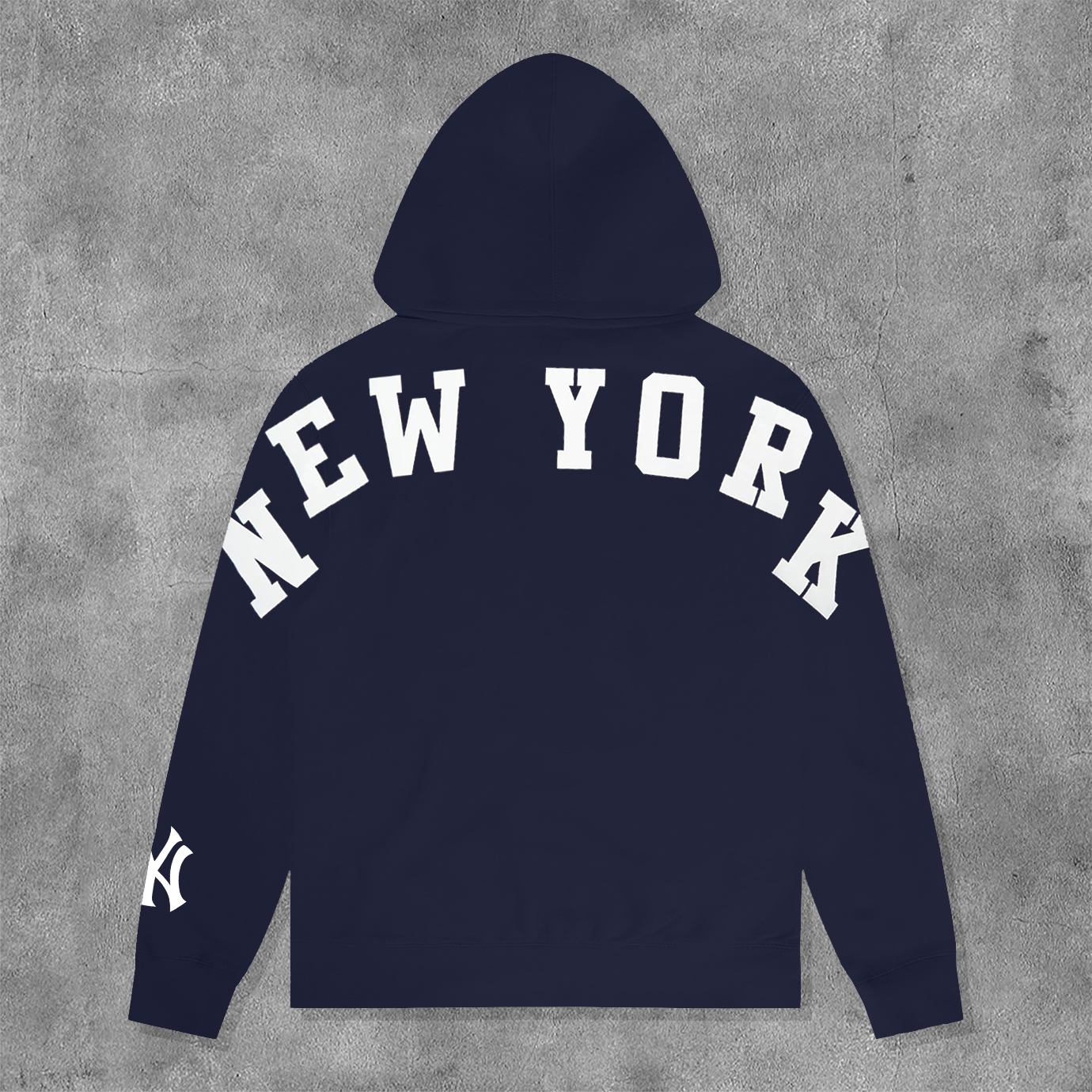 New York Team Print Long Sleeve Hoodies-Maverick