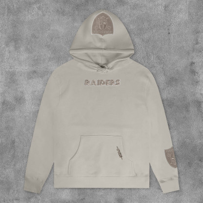 Casual Letter Print Long Sleeve Hoodies-Maverick