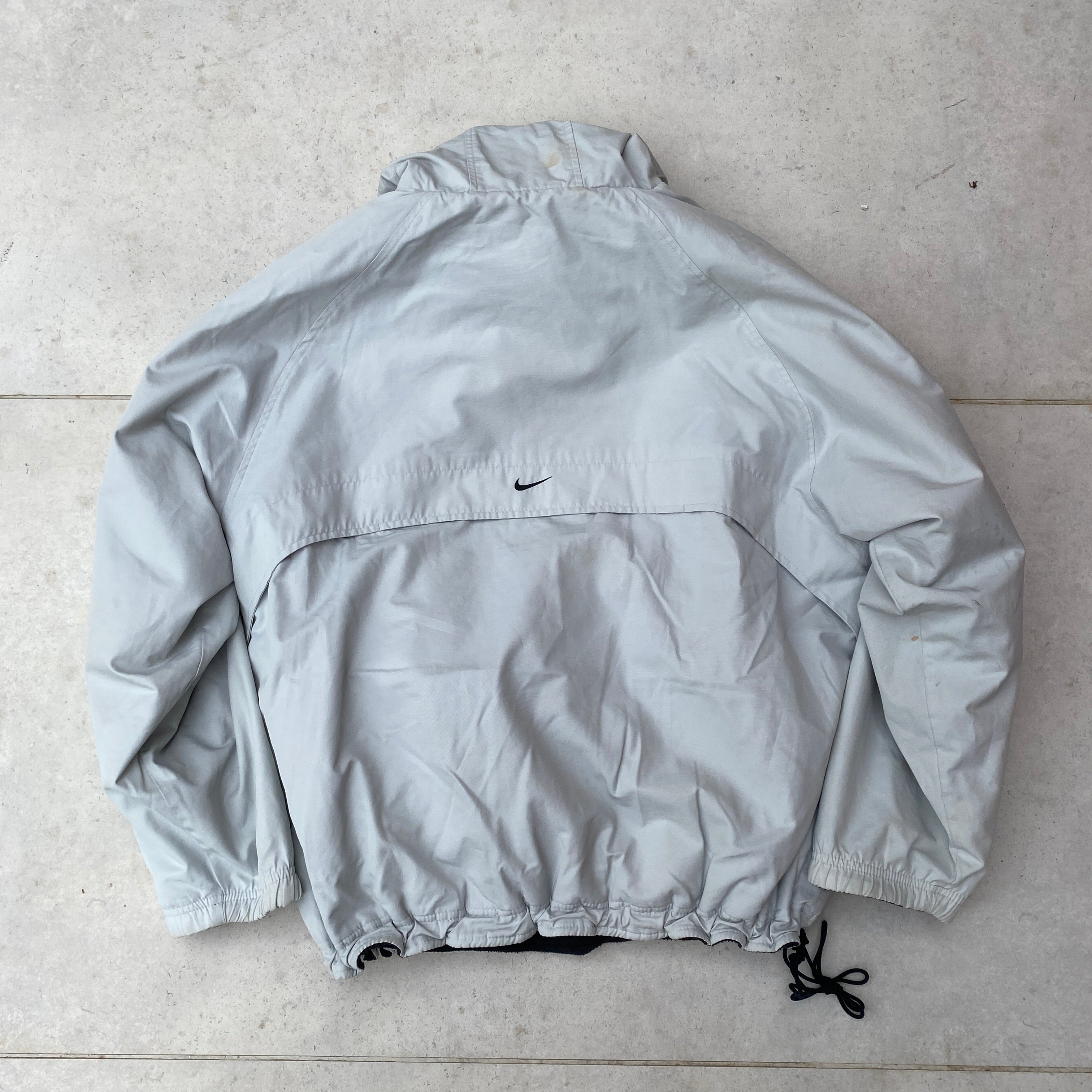 2000'sReversible Side Winder Fleece Coat Jacket Black-Maverick