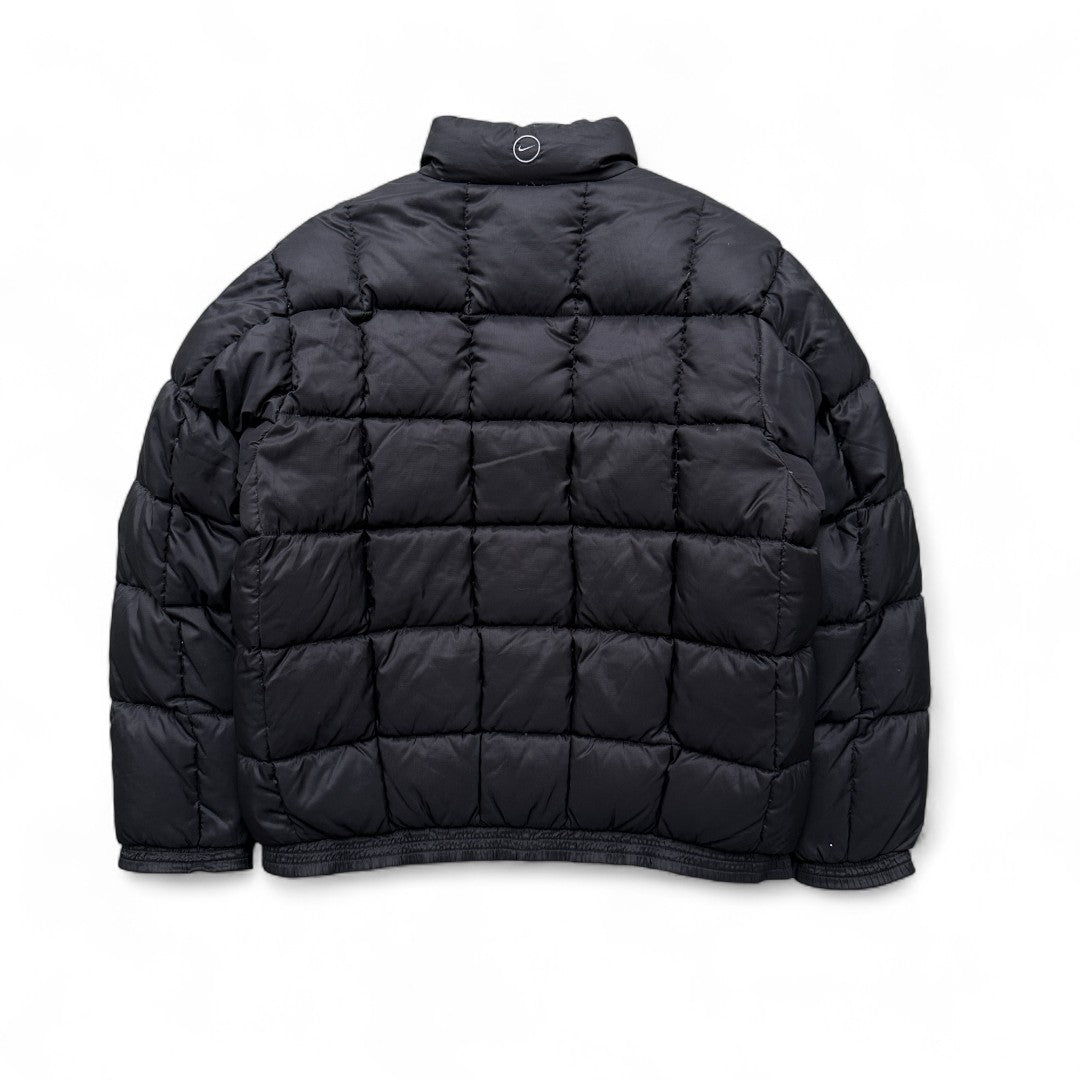 Vintage Y2K Puffer Daunenjacke Schwarz Pink-Maverick