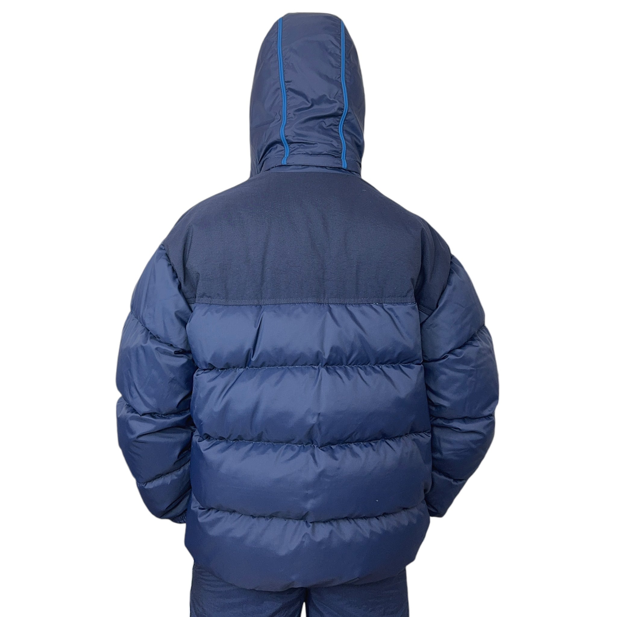 Vintage 90s Down Pufferjacke Navy-Maverick