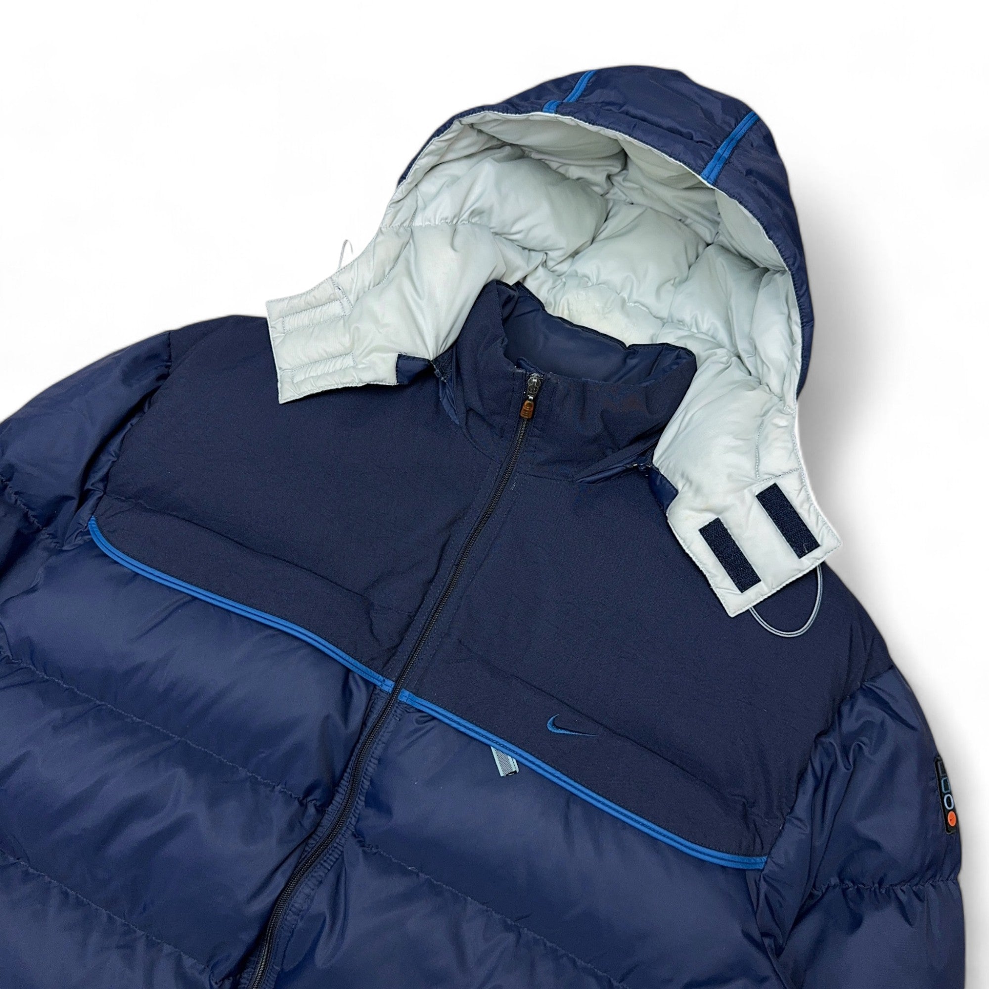 Vintage 90s Down Pufferjacke Navy-Maverick