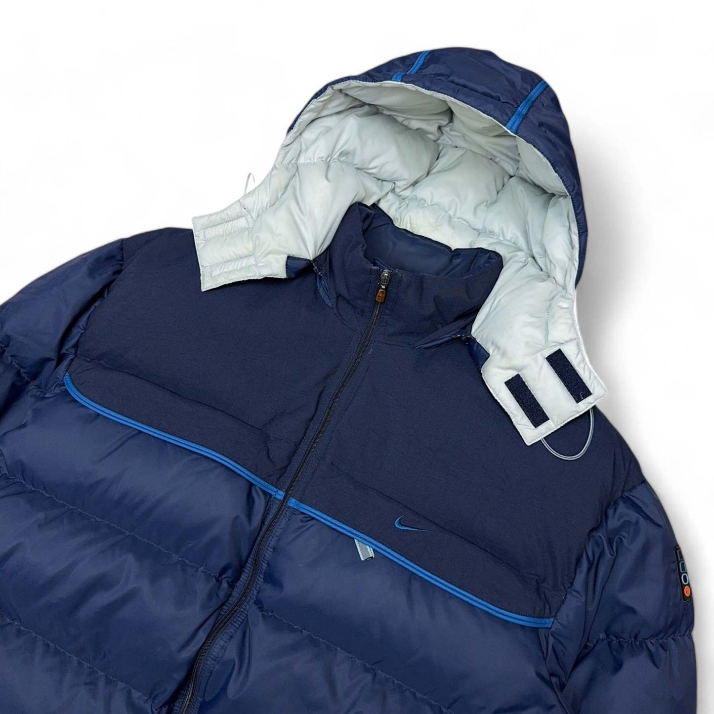 Vintage 90s Down Pufferjacke Navy-Maverick