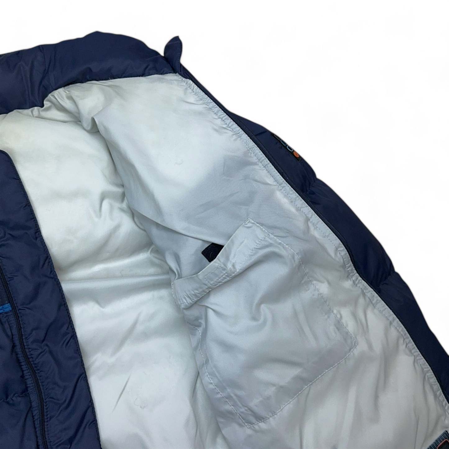 Vintage 90s Down Pufferjacke Navy-Maverick