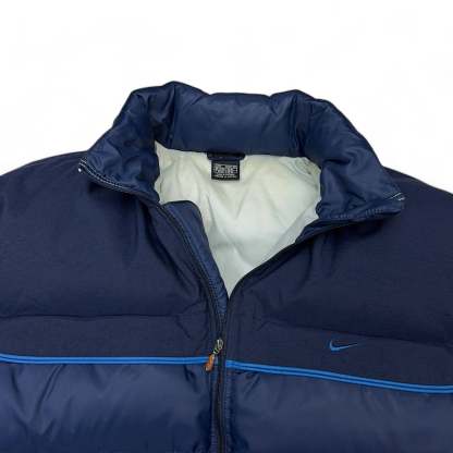 Vintage 90s Down Pufferjacke Navy-Maverick