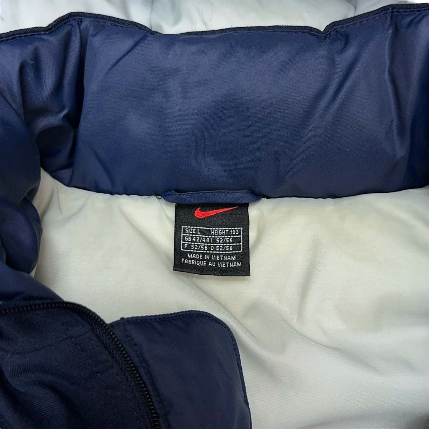 Vintage 90s Down Pufferjacke Navy-Maverick