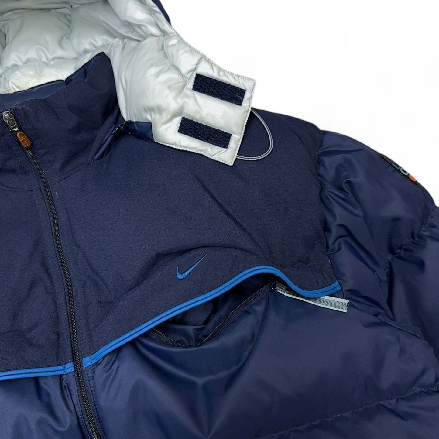 Vintage 90s Down Pufferjacke Navy-Maverick