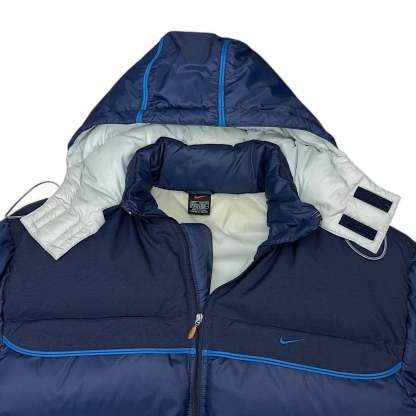 Vintage 90s Down Pufferjacke Navy-Maverick