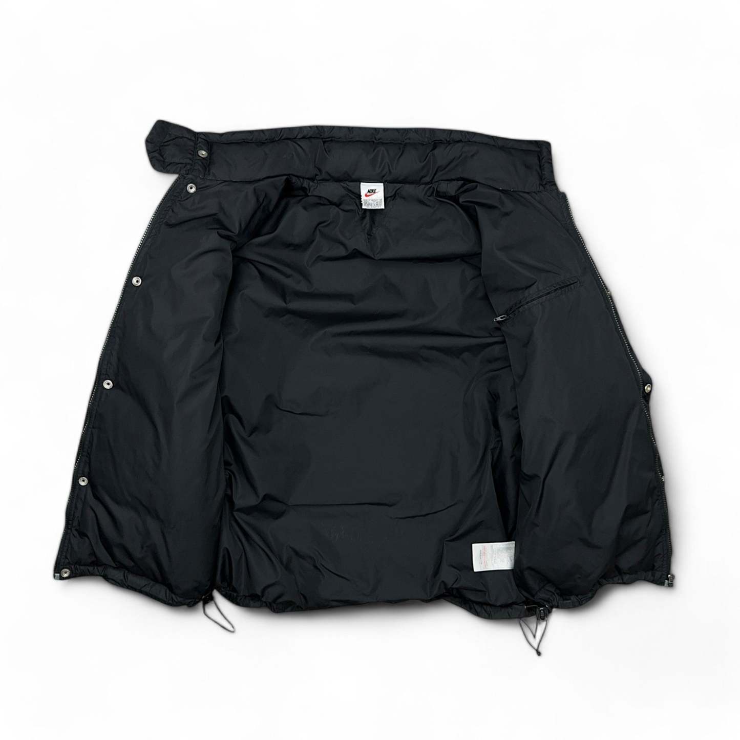 Vintage 90s Rare Center-Swooshed Down Pufferjacke-Maverick