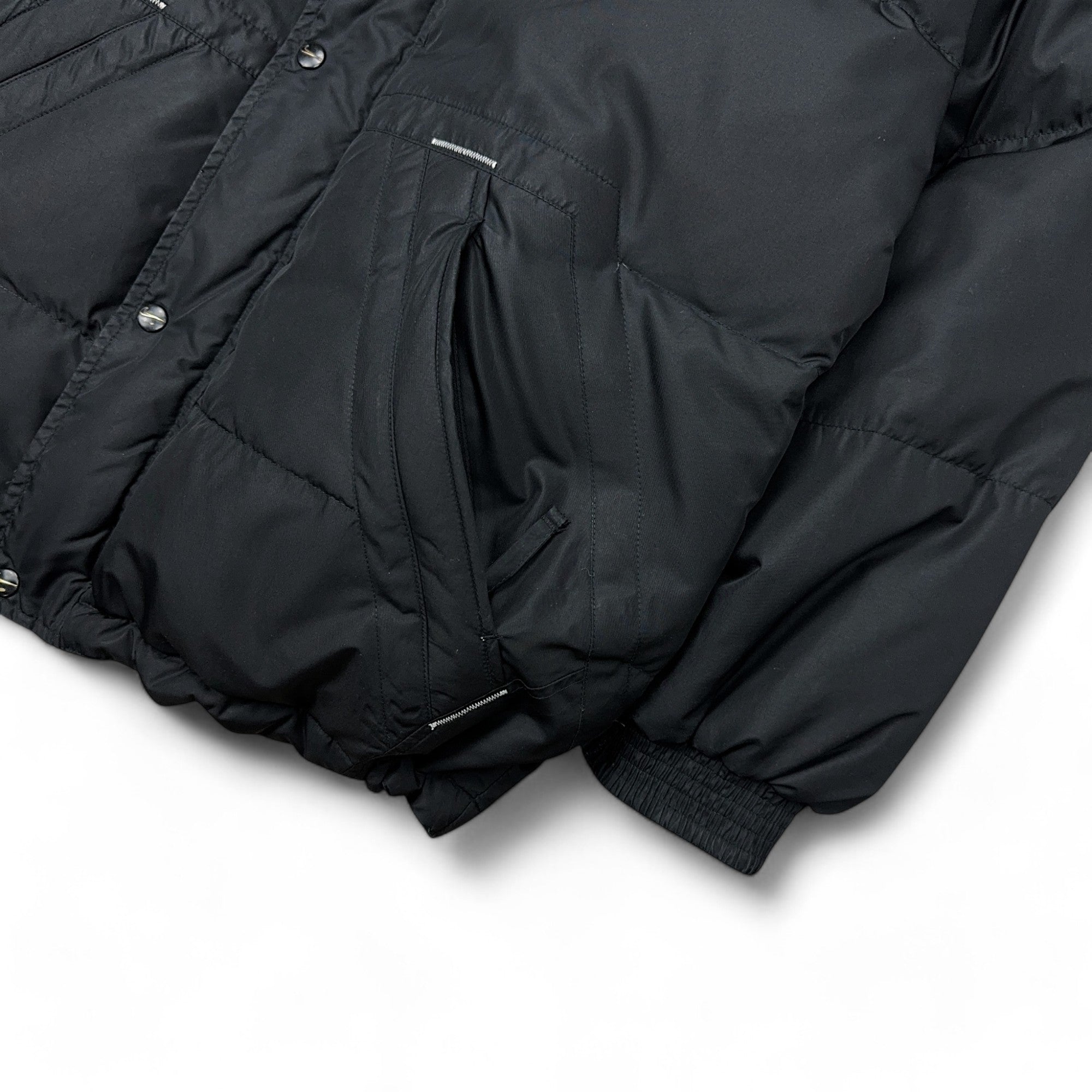 Vintage 90s Rare Center-Swooshed Down Pufferjacke-Maverick