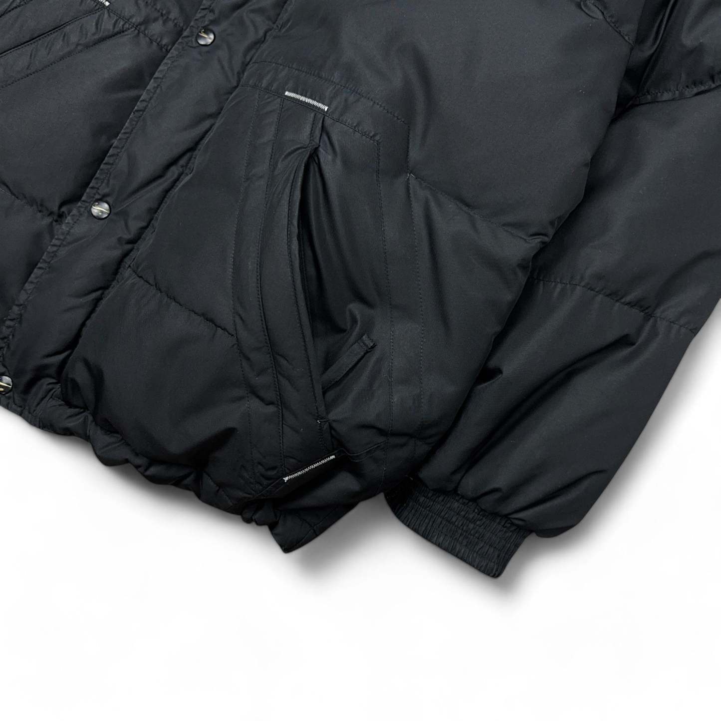 Vintage 90s Rare Center-Swooshed Down Pufferjacke-Maverick