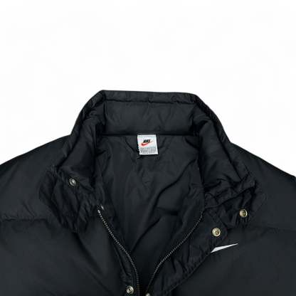 Vintage 90s Rare Center-Swooshed Down Pufferjacke-Maverick