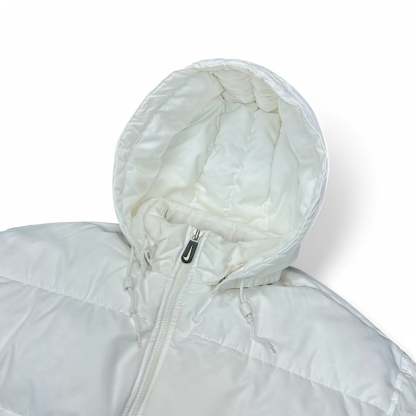 Vintage 90s Rare Down Spellout Pufferjacke Wei?-Maverick