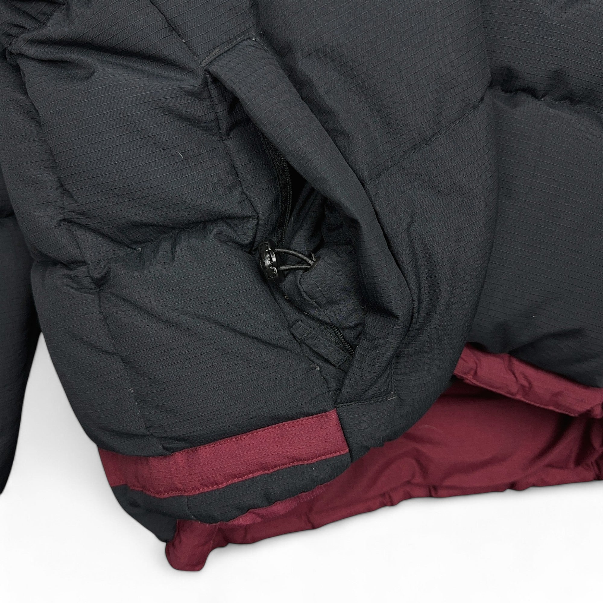 Vintage 90s Rare Spellout Reversible Down PufferJacke-Maverick