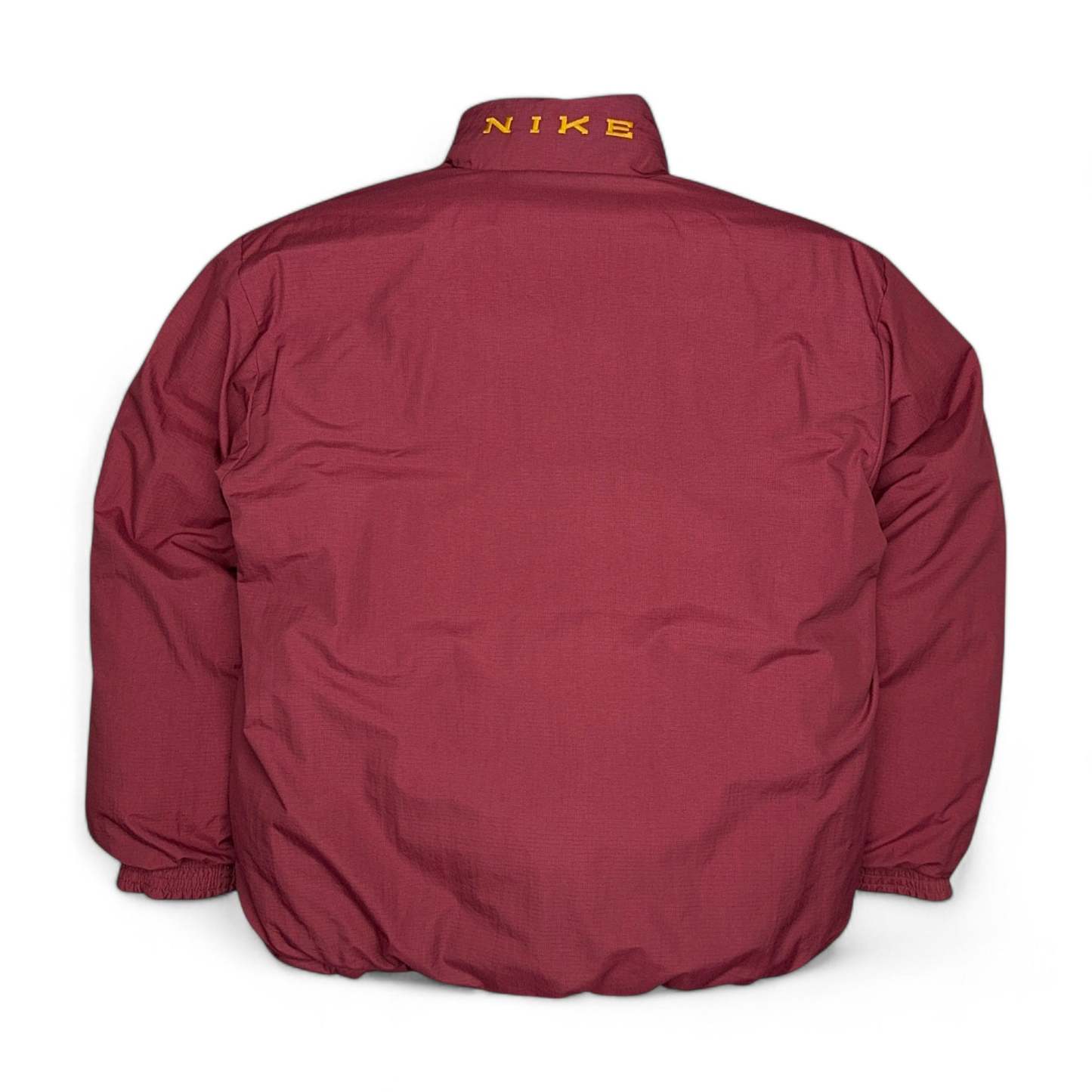 Vintage 90s Rare Spellout Reversible Down PufferJacke-Maverick