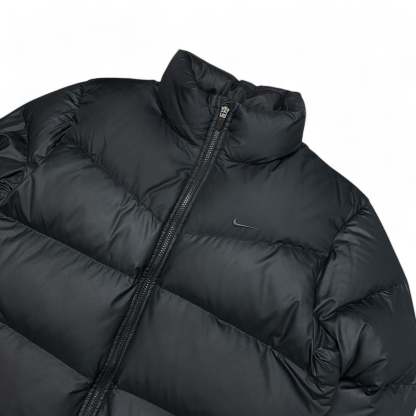 Vintage Down Pufferjacke Schwarz-Maverick