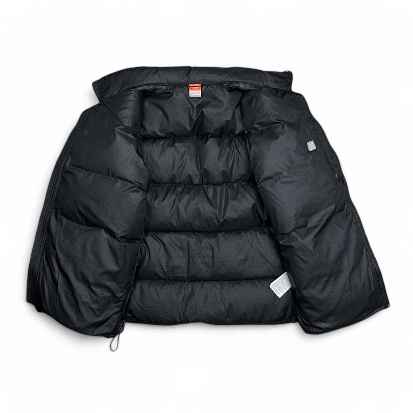 Vintage Down Pufferjacke Schwarz-Maverick