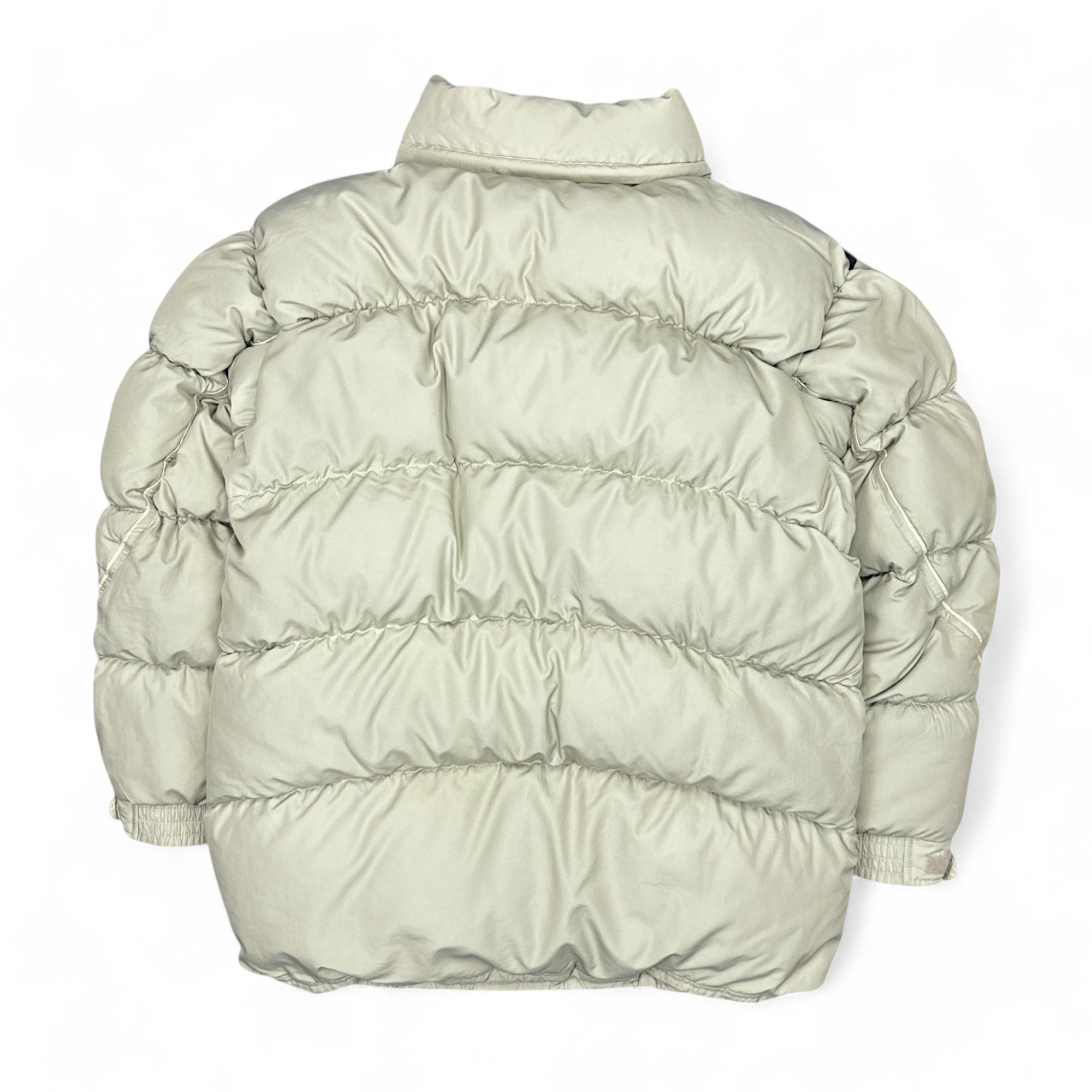 Vintage Y2K Down Pufferjacke Beige-Maverick