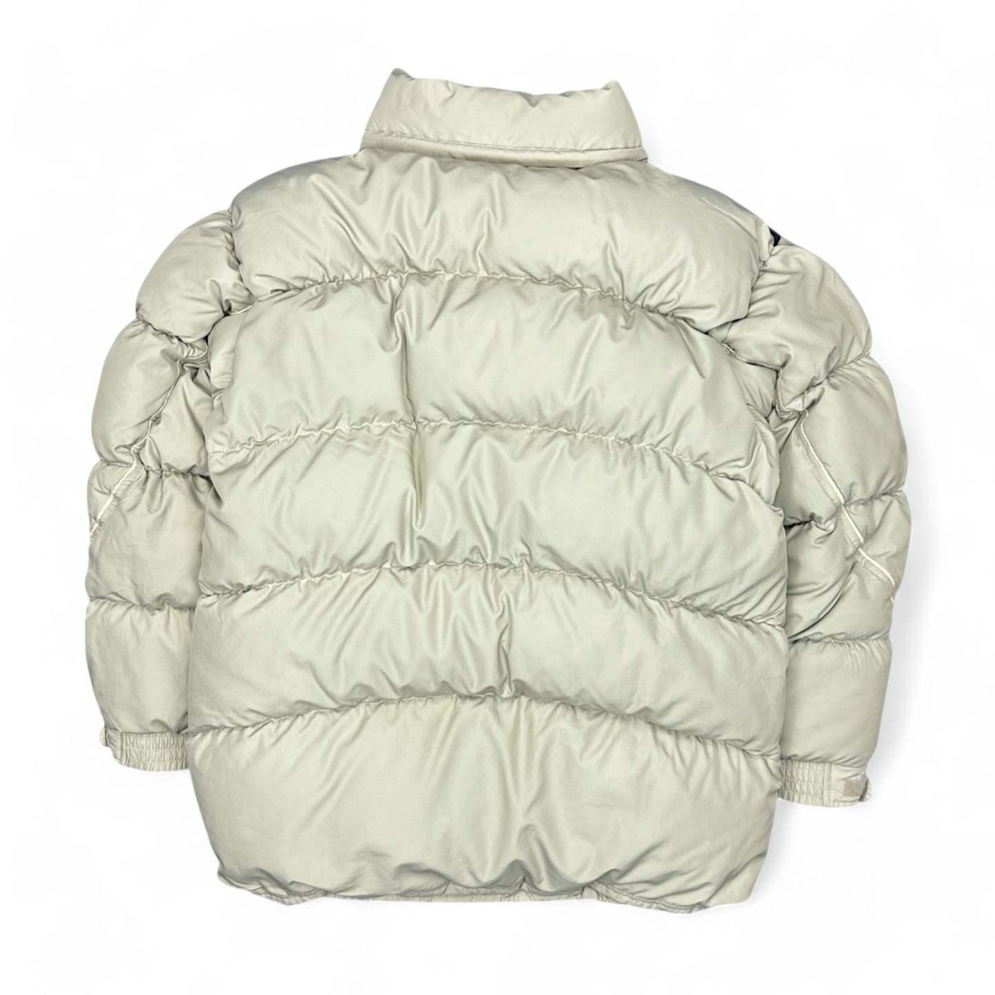 Vintage Y2K Down Pufferjacke Beige-Maverick