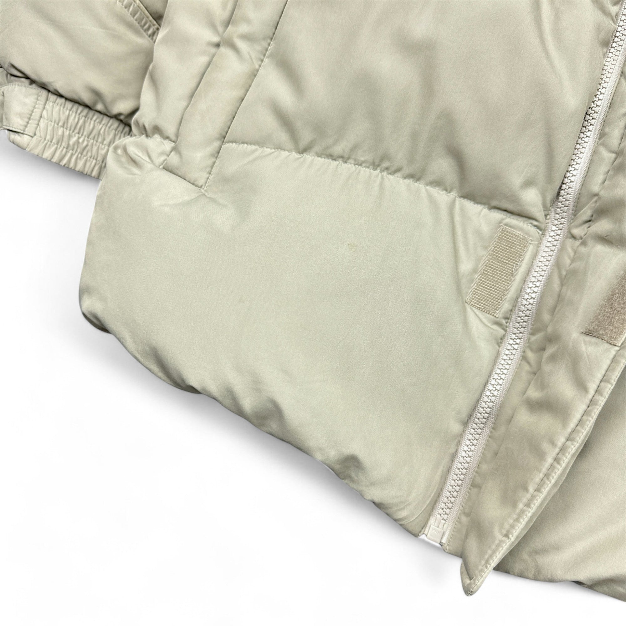 Vintage Y2K Down Pufferjacke Beige-Maverick