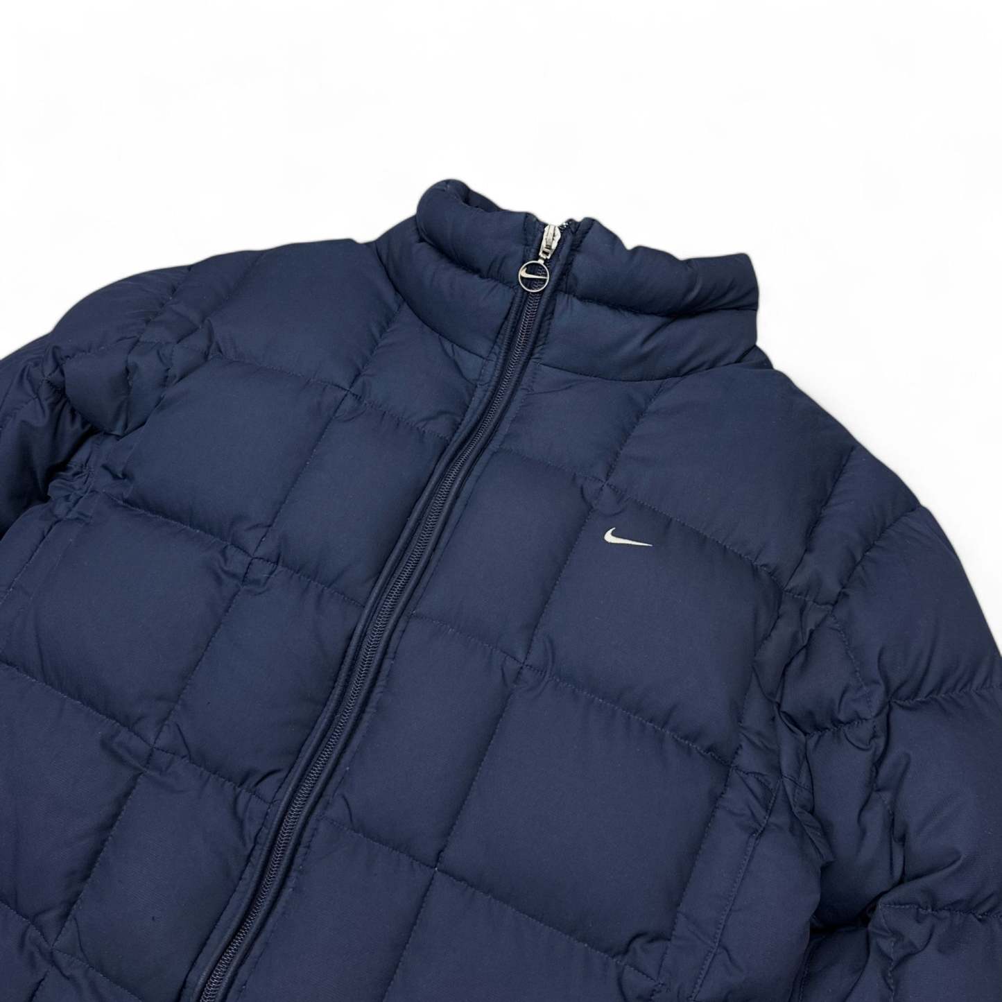 Vintage Y2K Down Pufferjacke Navy-Maverick