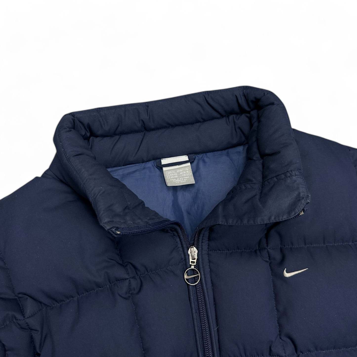 Vintage Y2K Down Pufferjacke Navy-Maverick
