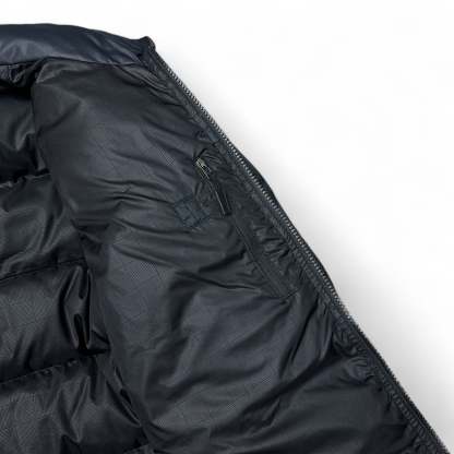 Vintage Y2K Down Pufferjacke Schwarz-Maverick