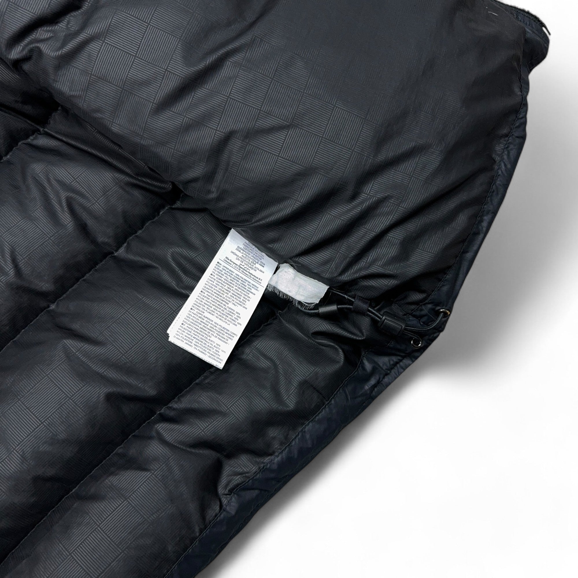 Vintage Y2K Down Pufferjacke Schwarz-Maverick