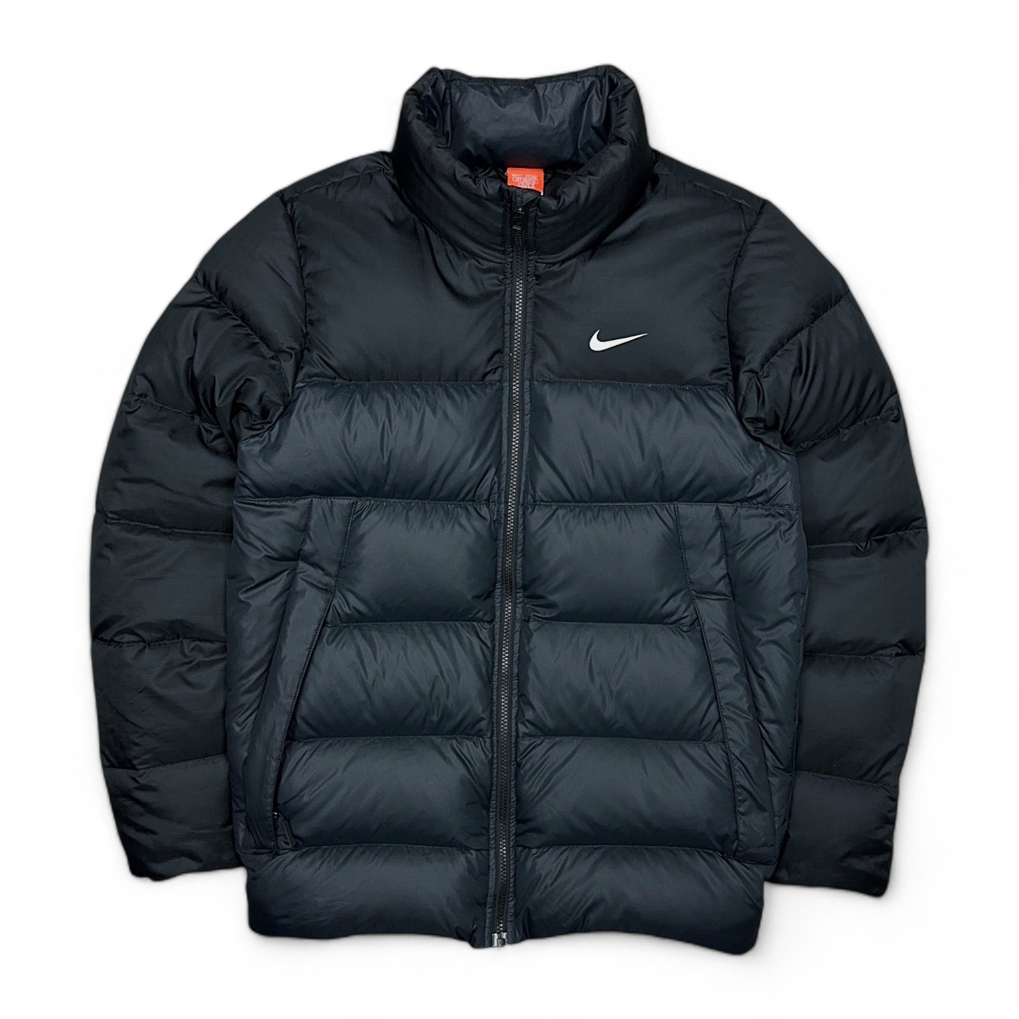 Vintage Y2K Down Pufferjacke Schwarz-Maverick