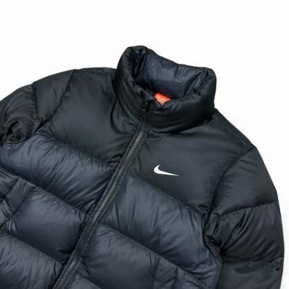 Vintage Y2K Down Pufferjacke Schwarz-Maverick