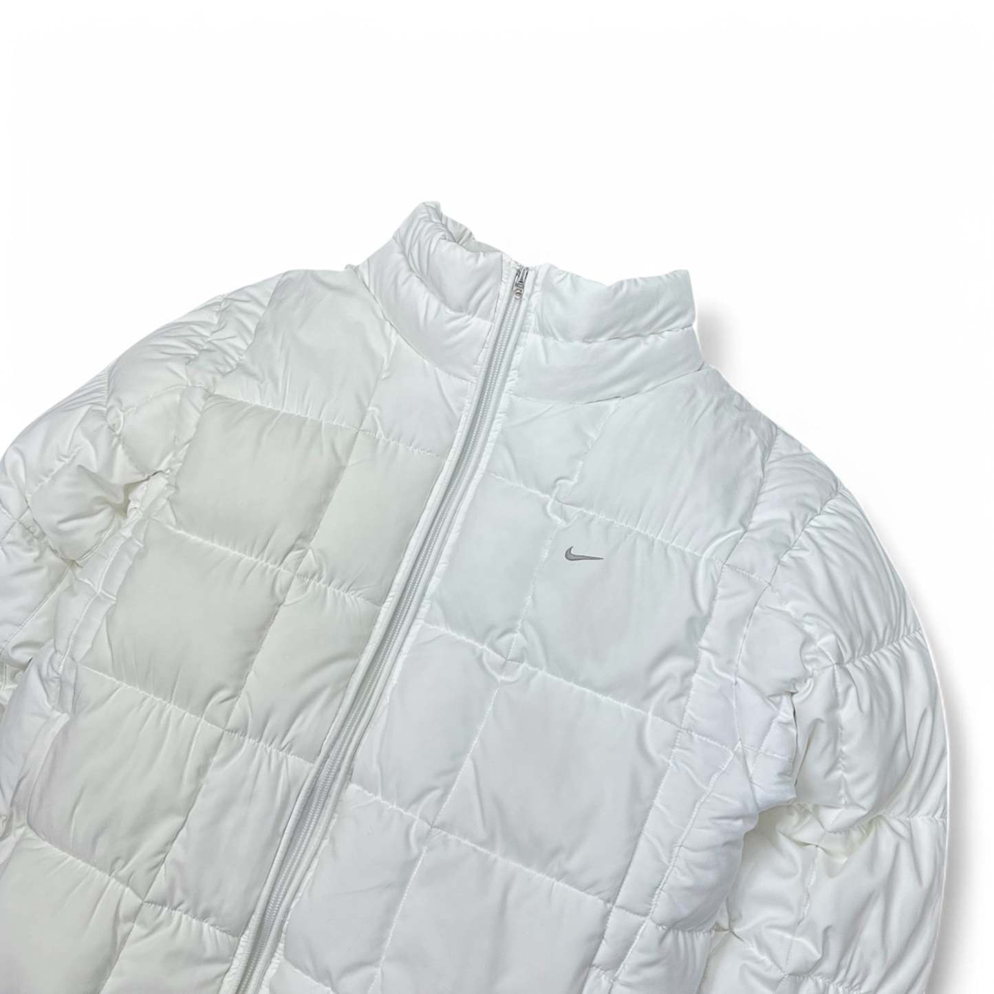 Vintage Y2K Down Pufferjacke Wei?-Maverick