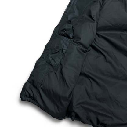 Vintage Y2K Rare Gilet Puffer Daunenweste Schwarz-Maverick