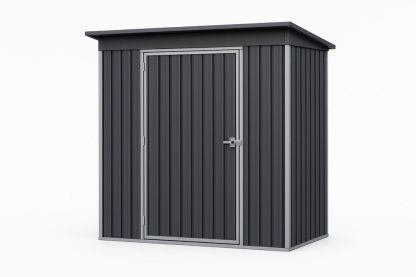 Kerti fém tároló 203x120x196 cm acél Szürke