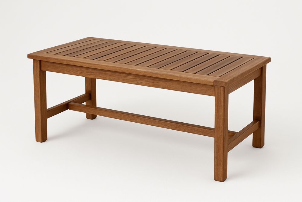 Tölgy fa kerti asztal 100 kg teherbírással