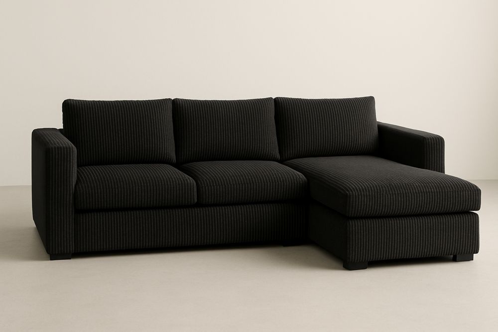 Szövet kanapé L-alakú 280x160 cm