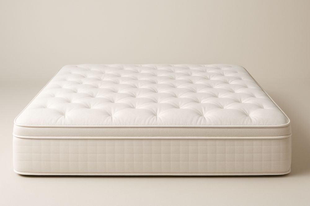 Fehér matrac 200cm x 160cm latex habszivacs töltet