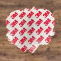 Patch Party Club (1-pc), 3.5” Chicago Heart Retro Patch with 3M Adhesive Backing – Great for Hats, Bags, Jackets, DIY Projects & Clothing